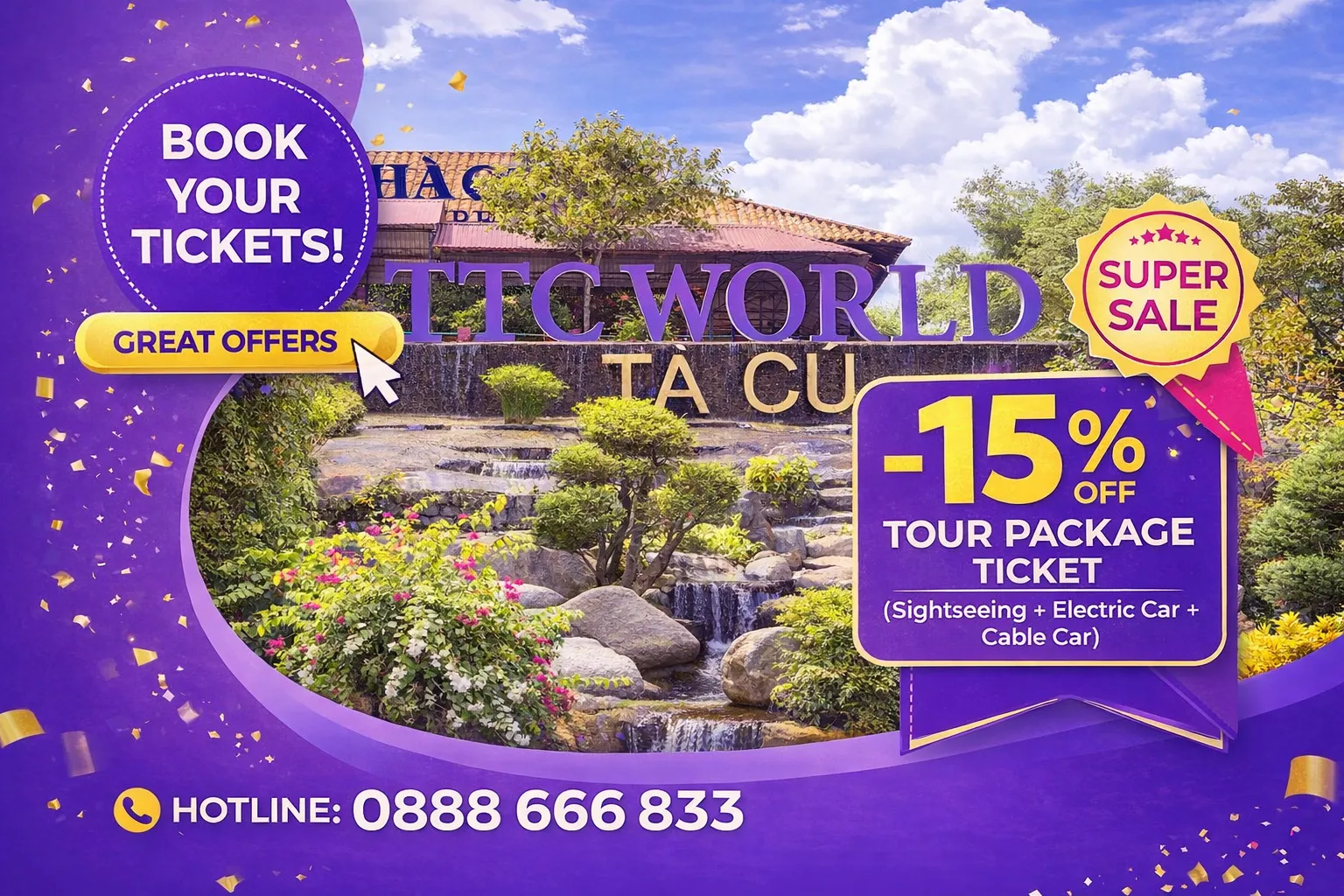 TTC World discount 15%